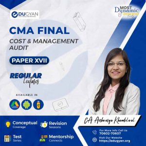 CMA Final Cost & Management Audit By CA Aishwarya Khandelwal (2022 Syllabus)
