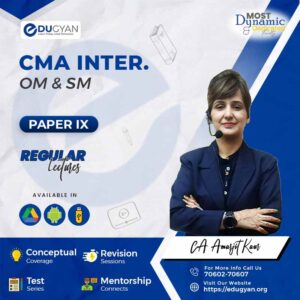 CMA Inter OM & SM By ACCA Amarjit Kaur