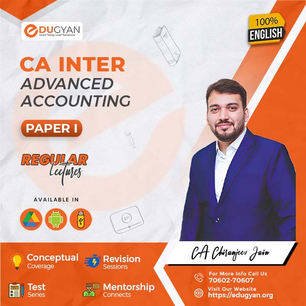 CA Inter Advanced Accounting By CA Chiranjeev Jain