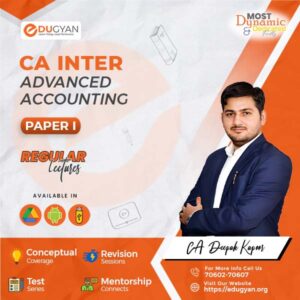 CA Inter Advanced Accounting By CA Deepak Kapoor