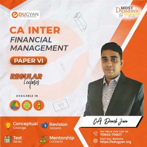 CA Inter Financial Management (FM) By CA Dinesh Jain (English) (New Syllabus)
