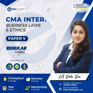 CMA Inter Business Law & Ethics By Disha Dua (2022 Syllabus)