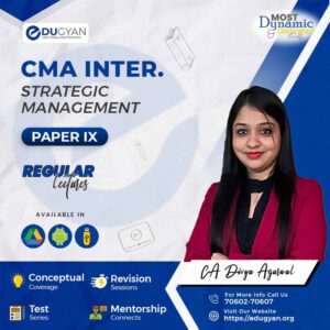 CMA Inter Strategic Management (SM) By CA Divya Agarwal
