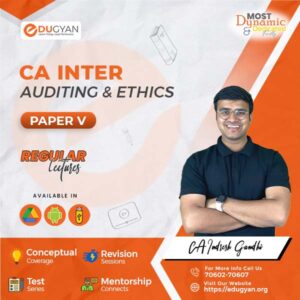 CA Inter Audit & Ethics By CA Indresh Gandhi (New Syllabus)