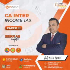 CA Inter Taxation (Income Tax+GST) By CA Kumar Madan