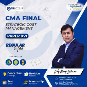 CMA Final Strategic Cost Management (SCM) By CA Manoj Sharma (2022 Syllabus)