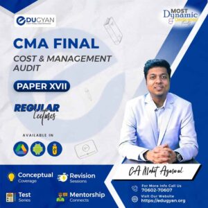 CMA Final Cost & Management Audit By CA Mohit Agarwal