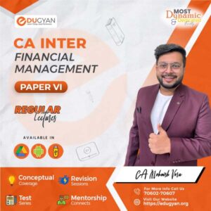 CA Inter Financial Management By CA Mohnish Vora (New Syllabus)