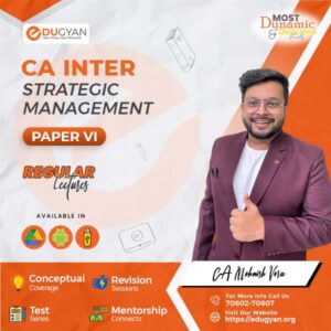 CA Inter Strategic Management By CA Mohnish Vora (New Syllabus)