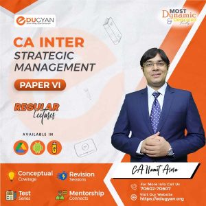 CA Inter Strategic Management (SM) By CA Namit Arora (New Syllabus)