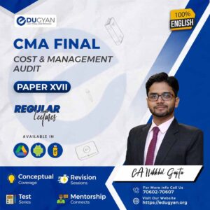 CMA Final Cost & Management Audit By CA Nikkhil Gupta (English)