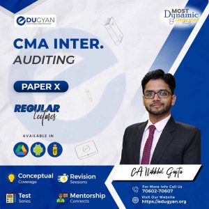 CMA Inter Auditing By CA CS CMA Nikkhil Gupta (2022 Syllabus)