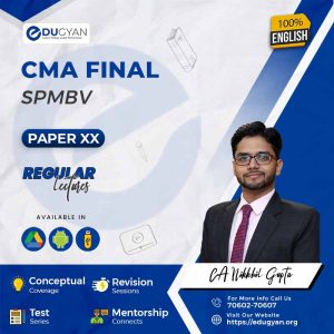 CMA Final SPM & Business Valuation (SPM-BV) By CA Nikkhil Gupta (English)