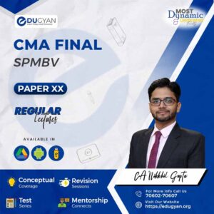 CMA Final SPM & Business Valuation (SPM-BV) By CA Nikkhil Gupta
