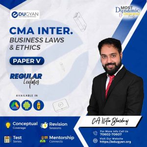 CMA Inter Laws & Ethics By Prof Nitin Bhardwaj (2022 Syllabus)