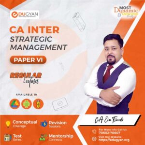 CA Inter SM By Prof Om Trivedi (New Syllabus)