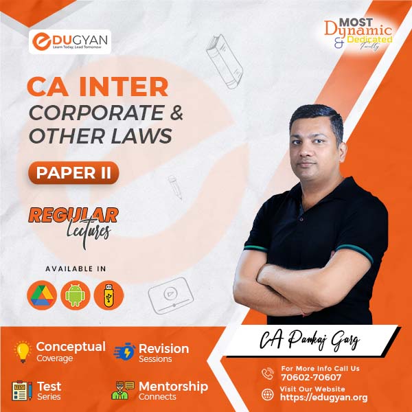 CA Inter Corporate & Other Laws By CA Pankaj Garg