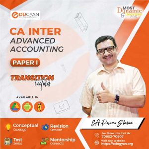 CA Inter Group- I Accounting To Adv Account Transition Batch By CA Parveen Sharma (New Syllabus)