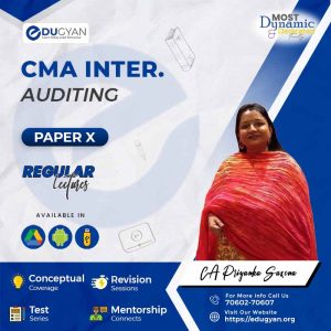 CMA Inter Auditing By CA Priyanka Saxena