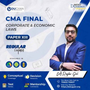 CMA Final Corporate & Economic Law By CA Raghav Goel