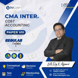 CMA Inter Cost Accounting By CA Raj K Agrawal (2022 Syllabus)