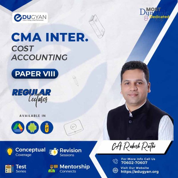 CMA Inter Cost Accounting By CA Rakesh Rathi (New Syllabus)
