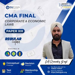 CMA Final Corporate & Economic Law By CS Ramandeep Singh