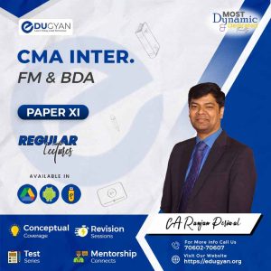 CMA Inter Financial Management & Data Analytics (FM & DA) By CA Ranjan Periwal (New Syllabus)