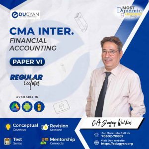 CMA Inter Financial Accounting By Prof. Sanjay Welkins (2022 Syllabus)