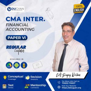 CMA Inter Financial Accounting By Prof. Sanjay Welkins (English)