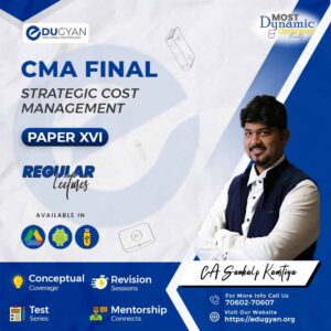 CMA Final Strategic Cost Mgt-Decision Making (SCMDM) By CA Sankalp Kanstiya