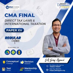 CMA Final Direct Tax Laws & International Taxation By CA Suraj Agrawal