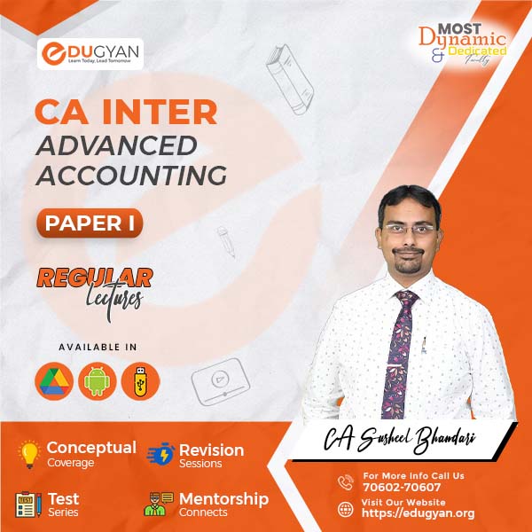 CA Inter Advanced Accounting By CA Susheel Bhandari