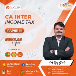 CA Inter Income Tax By CA Vijay Sarda