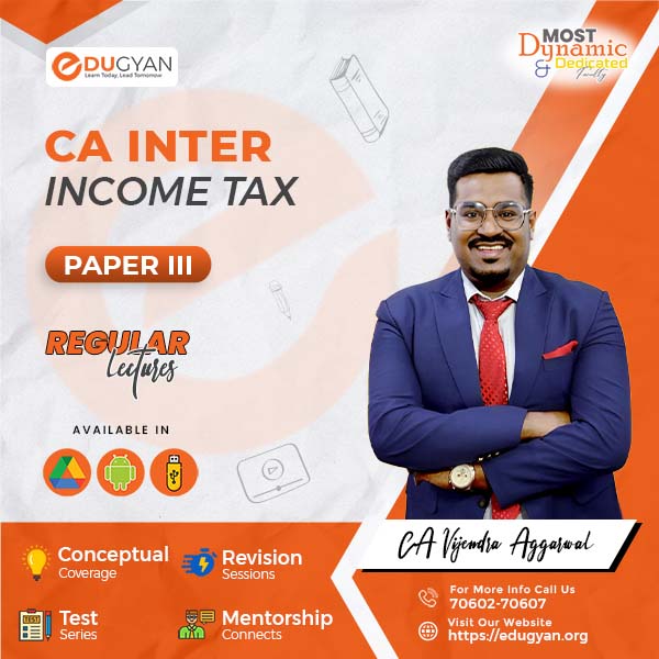 CA Inter Income Tax By CA Vijendra Aggarwal
