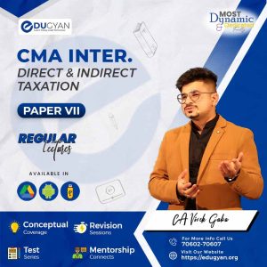 CMA Inter Taxation (DT & IDT) By CA Vivek Gaba (2022 Syllabus)