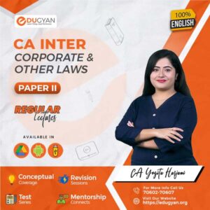 CA Inter Corporate and Other Laws By CA CS Yogita Harjani & CA Ashlesha Atal