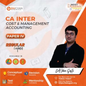CA Inter Cost & Management Accounting By CA Ishan Gupta (New Syllabus)