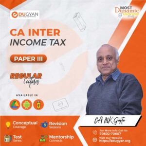 CA Inter Income Tax By MK Gupta (New Syllabus)