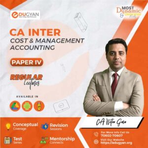 CA Inter Cost & Management Accounting By CA Nitin Guru (New Syllabus)