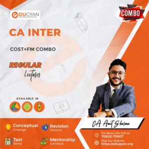 CA Inter Cost & FM Combo By CA Amit Sharma (New Syllabus)