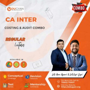 CA Inter Costing & Audit Combo By CA Aman Agarwal & CA Kapil Goyal (New Syllabus)