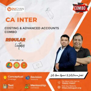 CA Inter Advanced Accounting & Costing Combo By CA Parveen Jindal & CA Aman Agarwal (New Syllabus)
