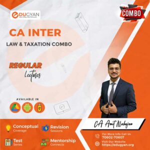 CA Inter Law & Taxation Combo By CA Amit Mahajan (New Syllabus)