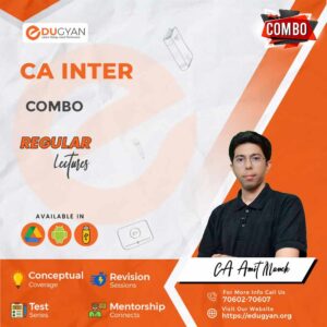 CA Inter Group II All Subject Combo By Amit Manek (New Syllabus)
