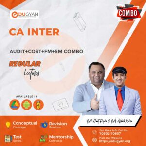 CA Inter Cost, Audit & FM-SM Combo By CA Amit Popli & CA Ashish Kalra (New Syllabus)