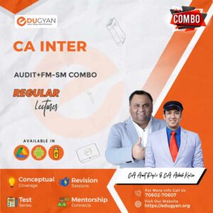 CA Inter Audit & FM-SM Combo By CA Amit Popli & CA Ashish Kalra (New Syllabus)