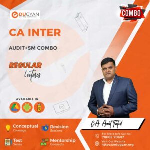 CA Inter Audit & SM Combo By CA Amit Tated (New Syllabus)