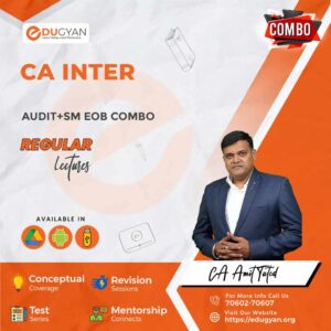 CA Inter Audit & SM Exam Oriented Combo By CA Amit Tated (New Syllabus)