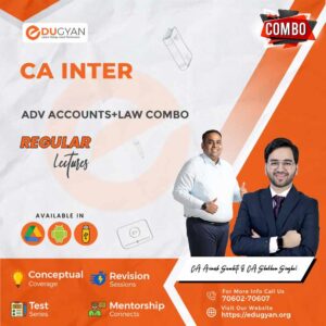 CA Inter Adv Accounts & Law Combo By CA Avinash Sancheti & CA Shubham Singhal (New Syllabus)
